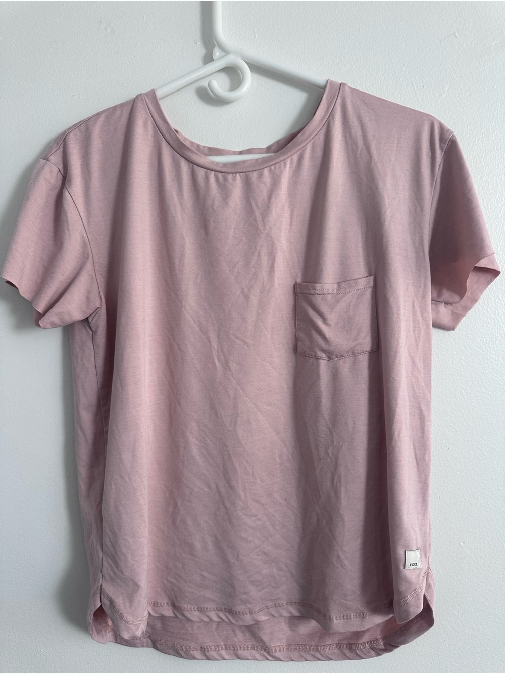 Vuori Dusty Pink Short Sleeve Pocket Tee